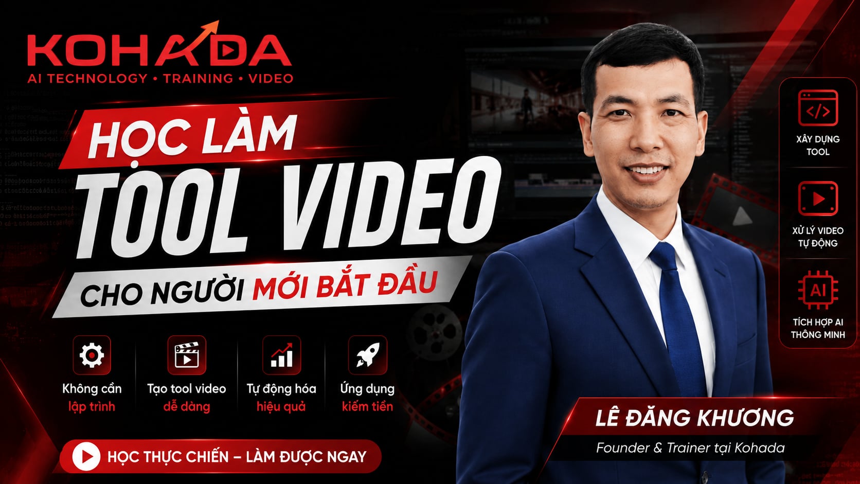 Update VEO 3.1 thành Gemini Omni Flash — Workshop trực tuyến 23-24/05 · Trainer Đinh Văn Thùy · Khởi Nghiệp AI